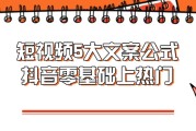 短视频文案是指什么(短视频文案分为哪几种)