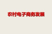 农村电商发展的现状(农村电商发展的现状图)