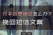 分手想复合的文案(分手想要复合的文案)
