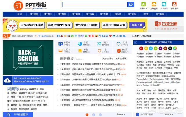 有什么免费下载ppt模板的网址吗？