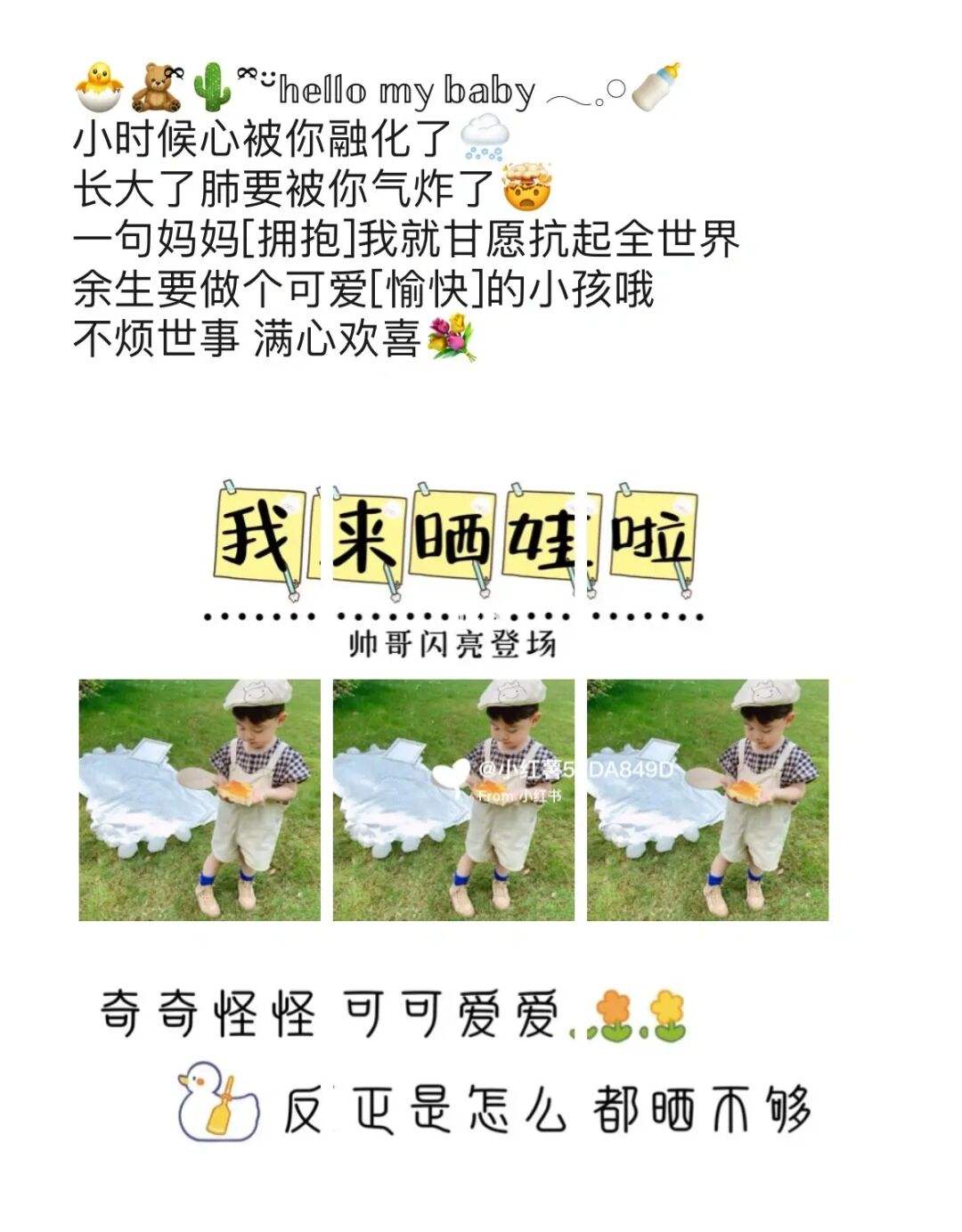 溜娃文案(溜娃文案怎么说)